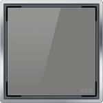 Квадратная решетка из стекла для трапа  ACO ShowerPoint  ― harviasauna.com.ua
